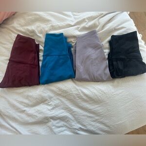 Lulu leggings, tanks, and long sleeve